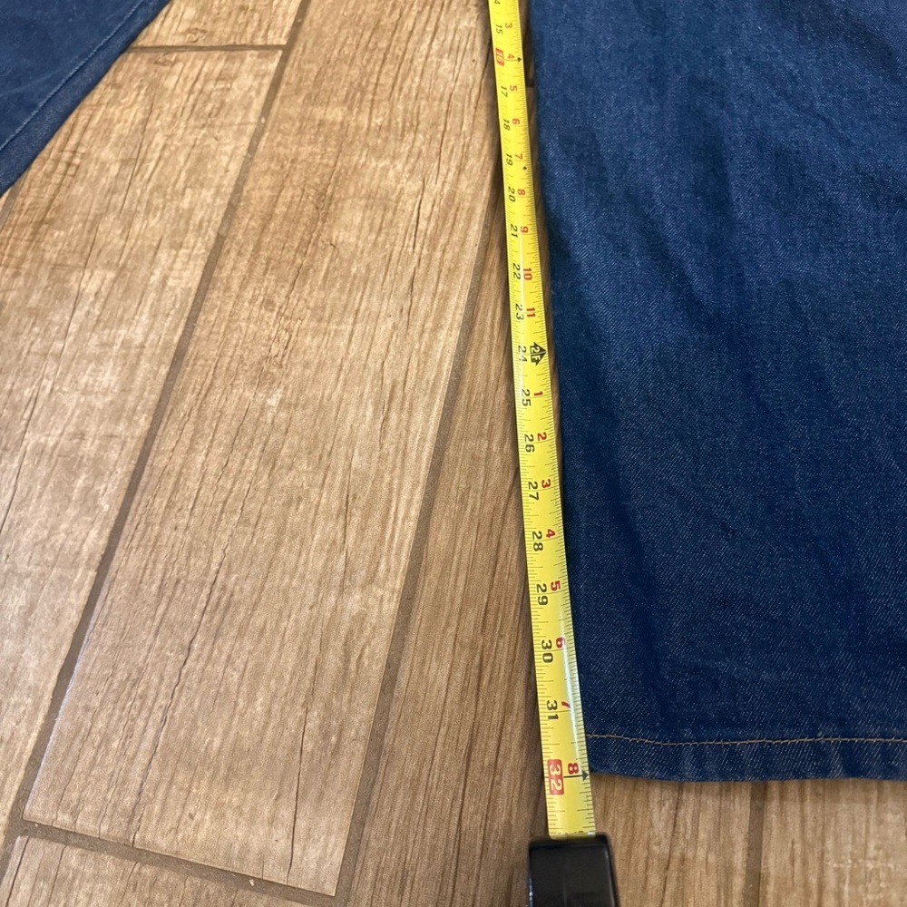 WRANGLER® FR FLAME RESISTANT ORIGINAL FIT JEAN Size 38x32 Medium Wash Men's - Picture 7 of 10